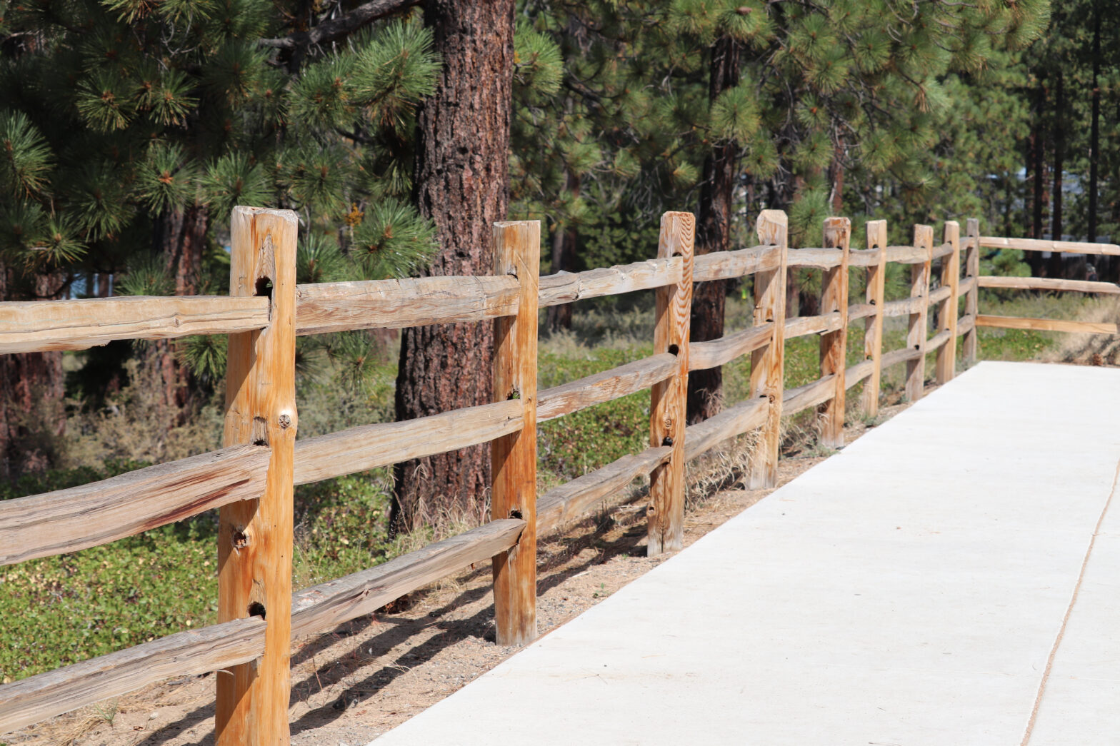 Photo of a wood fence from a Central Alabama Fence company