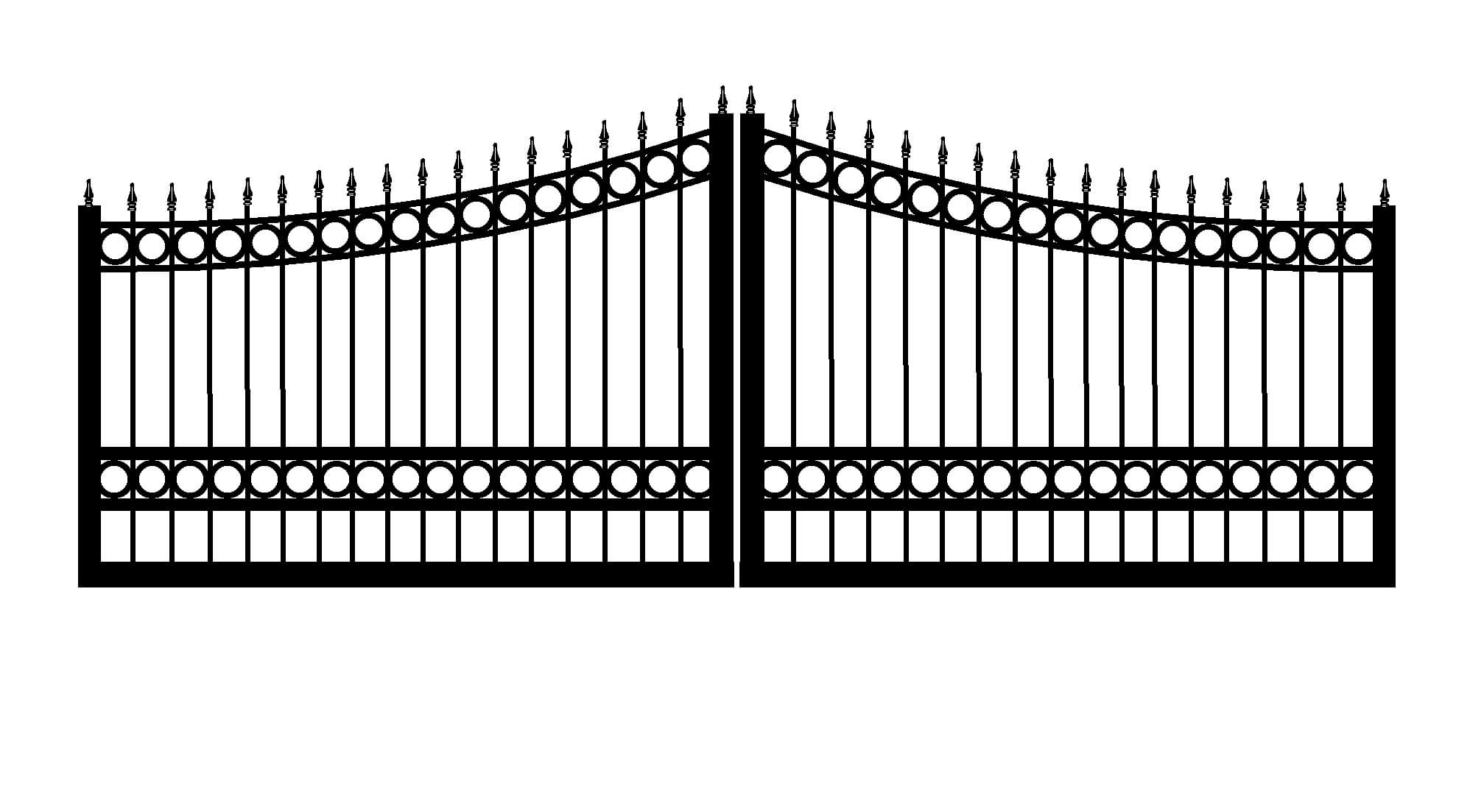 Decorative Ornamental Gate in Vestavia AL