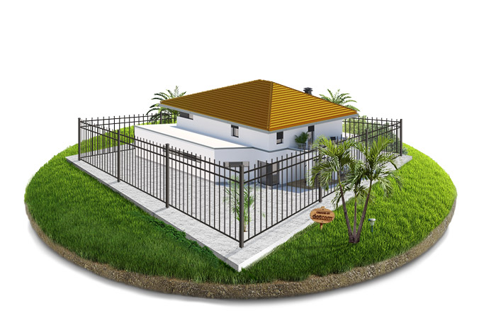 Residential aluminum fence company in the Vestavia AL area.