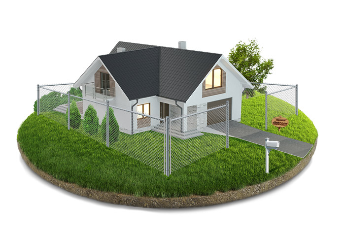 Residential Chain Link fence contractor in the Vestavia AL area.