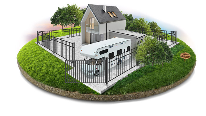 Residential Custom gates contractor in the Vestavia AL area.